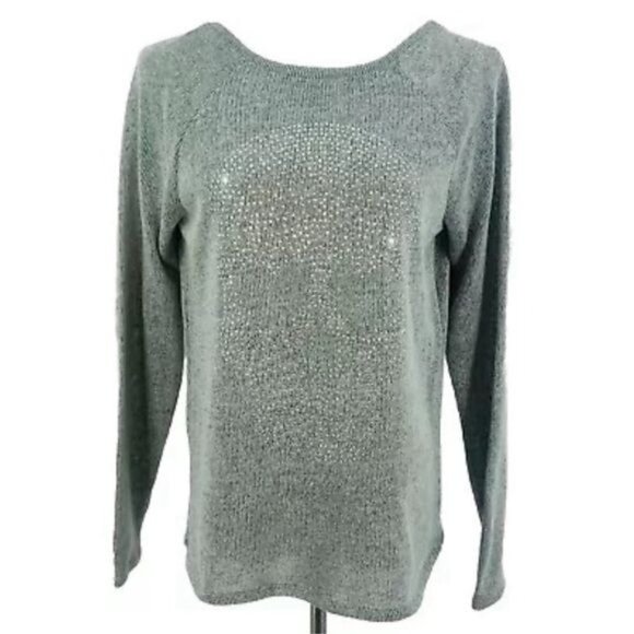 RARE Y2K NWT Victoria’s Secret PINK Rhinestone Skull Scooped Back Knit Top - Picture 4 of 5